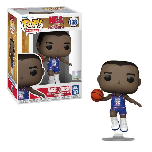 FUNKO POP MAGIC JOHNSON 138 In box (11x16cm) …x6…X36